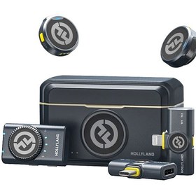 میکروفون کمبو بیسیم دو نفره هالی لند مدل LARK M2