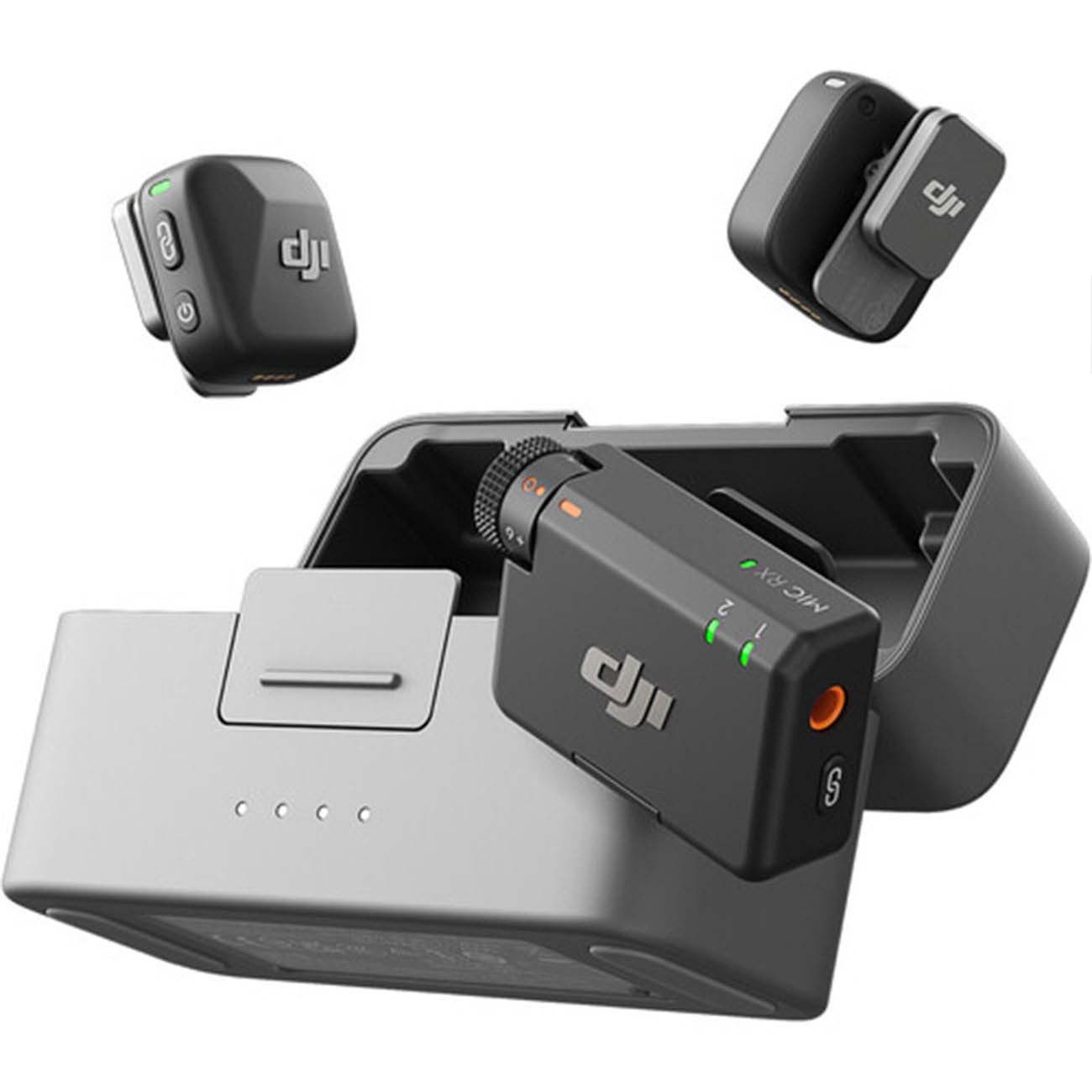 میکروفون یقه‌ای دی‌جی‌آی مدل DJI Mic Mini 2 دو کاربره